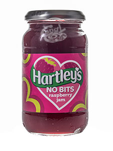 Hartley`s Raspberry Jam No Bits 454 g 