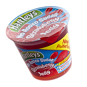 Hartley`s Strawberry Jelly no added sugar 115 g 