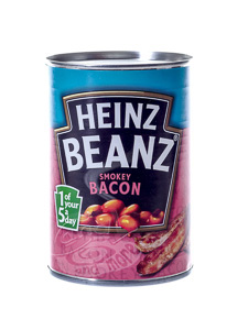 Heinz Beanz Smokey Bacon 390 g 
