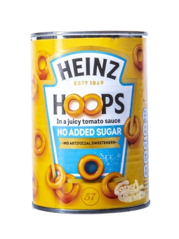 Heinz Hoops No Added Sugar 400 g 