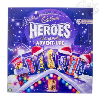 Cadbury Heroes Christmas Advent-Ure Adventskalender 230 g 