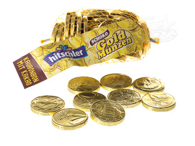 Schoko-Goldmünzen 150 g