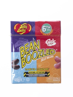 Bean Boozled Flip Top Box 45 g| Geleebohnen mit speziellem Geschmack