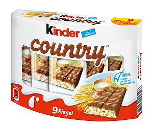 Ferrero Kinder Country 9er Pack a 211,5 g
