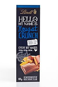Lindt Hello Nougat Crunch 100 g 