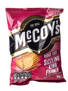 McCoys Sizzling King Prawn 65 g