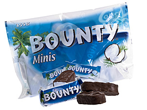 Bounty Minis 275 g 