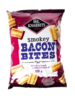 Mr. Knabbits Smokey Bacon Bites 125 g