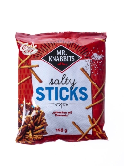 Mr. Knabbits Salty Sticks 150 g 
