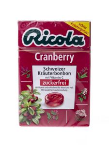 Ricola Cranberry ohne Zucker 50 g 
