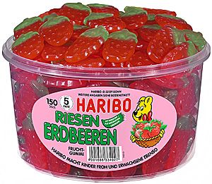 Haribo Riesen Erdbeeren 1350 g