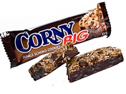 Corny Big Dunkle Schoko-Cookies 24 Riegel a 50 g 