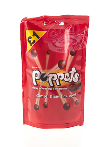 Paynes Poppets Chewy Toffee 150 g 