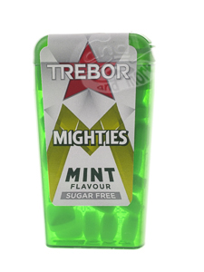 Trebor Mighties Mint zuckerfrei 12,6 g