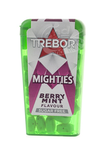 Trebor Mighties Berry Mint zuckerfrei 12,6 g 