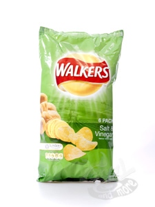 Walkers Salt & Vinegar 6pack (6 x 25 g) 