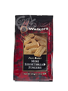 Walkers Mini Shortbread Fingers a 125 g 