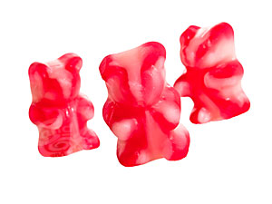 Streifenbärchen Erdbeer-Sahne 1000 g 